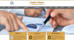 Desktop Screenshot of anubharaman.com